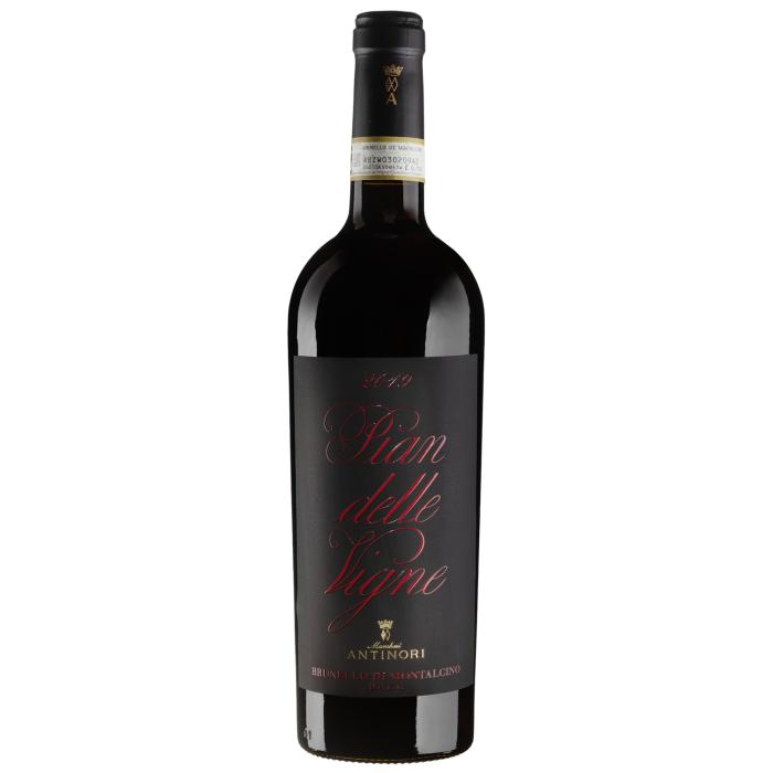 Вино Marchesi Antinori Pian Delle Vigne Brunello di Montalcino / Піен Делле Віньє Брунелло ді Монтальчіно 2019, червоне сухе, 0.75 л