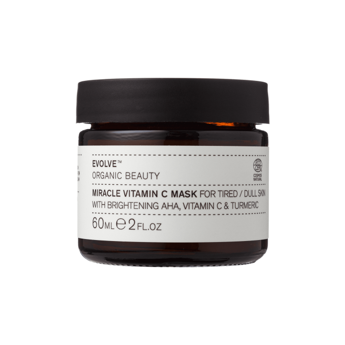 Маска для обличчя з вітаміном С 60мл, Evolve Organic Beauty
