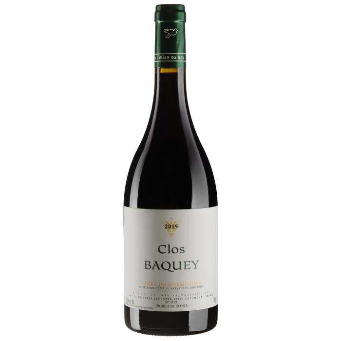 Вино Elian Da Ros Clos Baquey / Кло Баке 2019, червоне сухе, 0.75 л