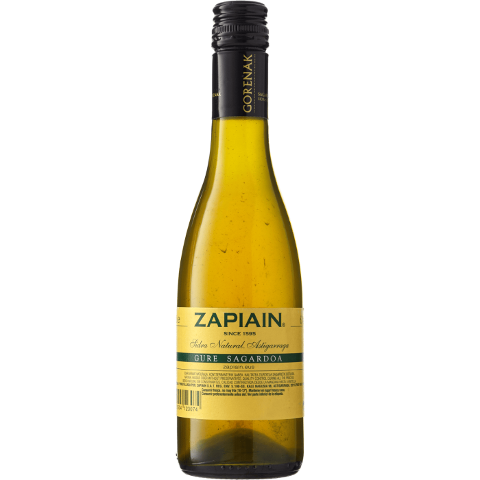 Сидр Zapiain Gure Sagardoa, 0.375 л