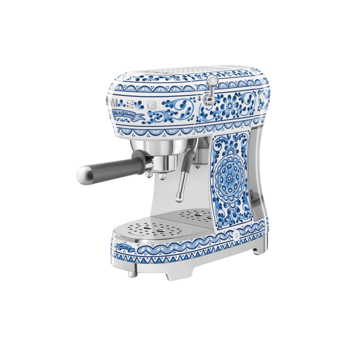 Кавоварка еспресо Dolce & Gabbana Blue Mediterraneo, SMEG
