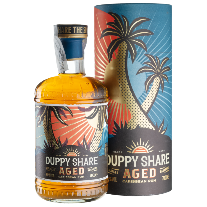 Ром Caribbean Golden Rum, Tube, 0.7 л