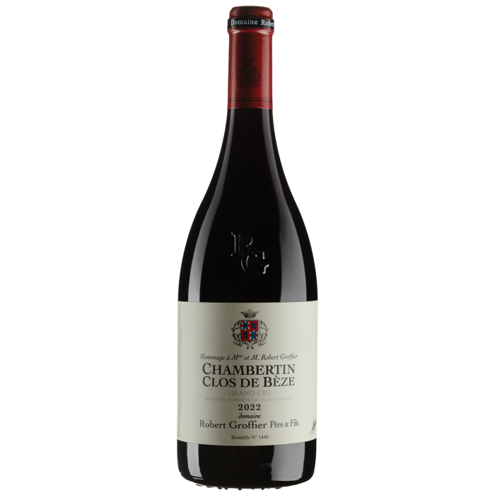 Вино Robert Groffier Pere & Fils Chambertin Clos De Beze Grand Cru / Шамбертен Кло Де Без Гран Крю 2022, червоне сухе, 0.75 л