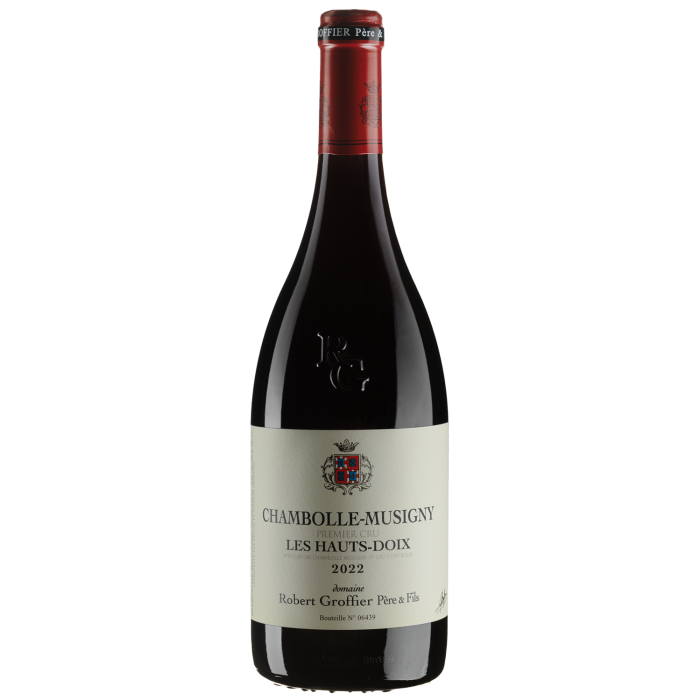 Вино Robert Groffier Pere & Fils Chambolle-Musigny 1er Cru Les Hauts Doix / Шамболь-Мюзіньї Прем'єр Крю Ле О Дуа 2022, червоне сухе, 0.75 л