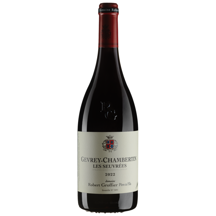 Вино Robert Groffier Pere & Fils Gevrey-Chambertin Les Seuvrees / Жевре-Шамбертен Ле Севре 2022, червоне сухе, 0.75 л