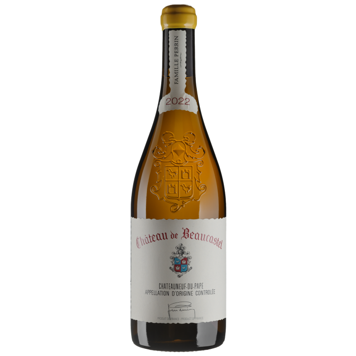 Вино Famille Perrin Chateauneuf-du-Pape Blanc Chateau de Beaucastel / Шатонеф-дю-Пап Блан Шато де Бокастель 2022, біле сухе, 0.75 л Вино Famille Perrin Chateauneuf-du-Pape Blanc Chateau de Beaucastel / Шатонеф-дю-Пап Блан Шато де Бокастель 2022, біле сухе, 0.75 л