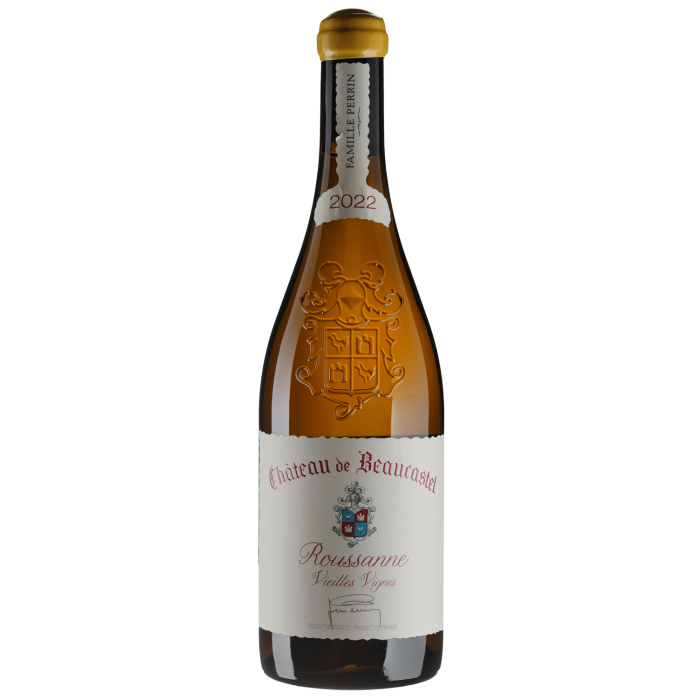Вино Famille Perrin Roussanne Vieilles Vignes Blanc / Руссан В'єй Вінь Блан 2022, біле сухе, 0.75 л Вино Famille Perrin Roussanne Vieilles Vignes Blanc / Руссан В'єй Вінь Блан 2022, біле сухе, 0.75 л