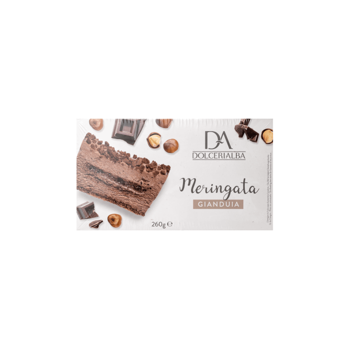 Десерт заморожений "Мерінгата Джандуя" 21% 260г, Dolceria Alba
