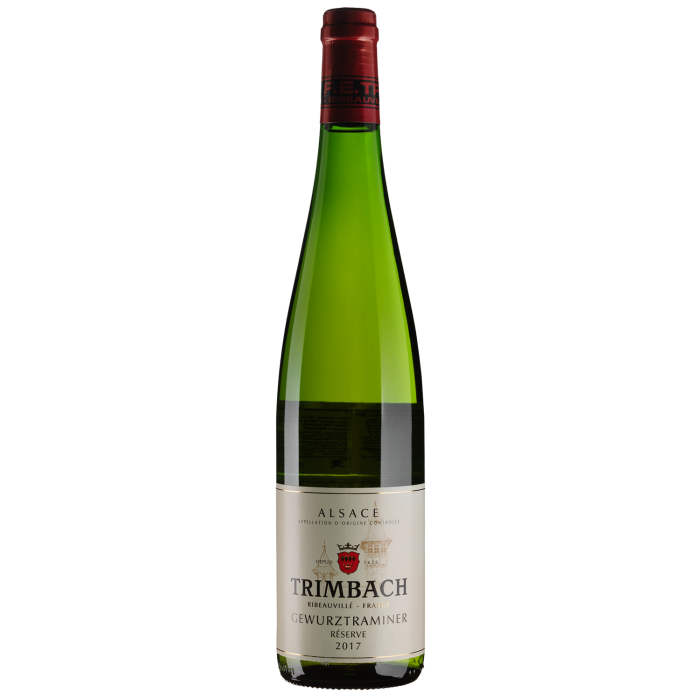 Вино Trimbach Gewurztraminer Reserve / Гевюрцтрамінер Резерв 2017, біле напівсолодке, 0.75 л Вино Trimbach Gewurztraminer Reserve / Гевюрцтрамінер Резерв 2017, біле напівсолодке, 0.75 л