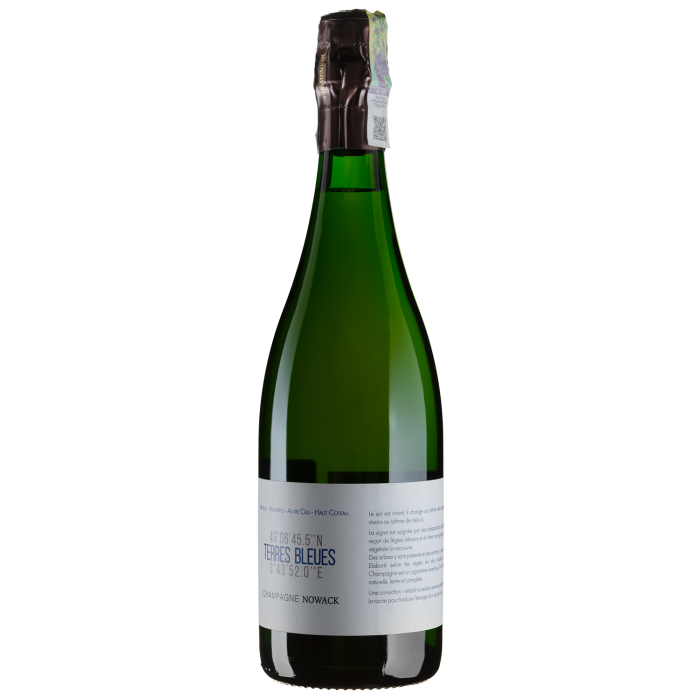 Шампанське Champagne Nowack Les Terre Bleues / Лє Тер Блю 2020, біле, 0.75 л