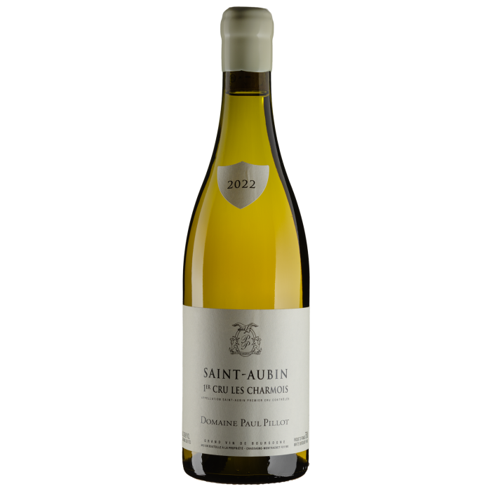 Вино Domaine Paul Pillot Saint-Aubin Premier Cru Les Charmois / Сент-Обен Прем'єр Крю Ле Шармуа 2022, біле сухе, 0.75 л