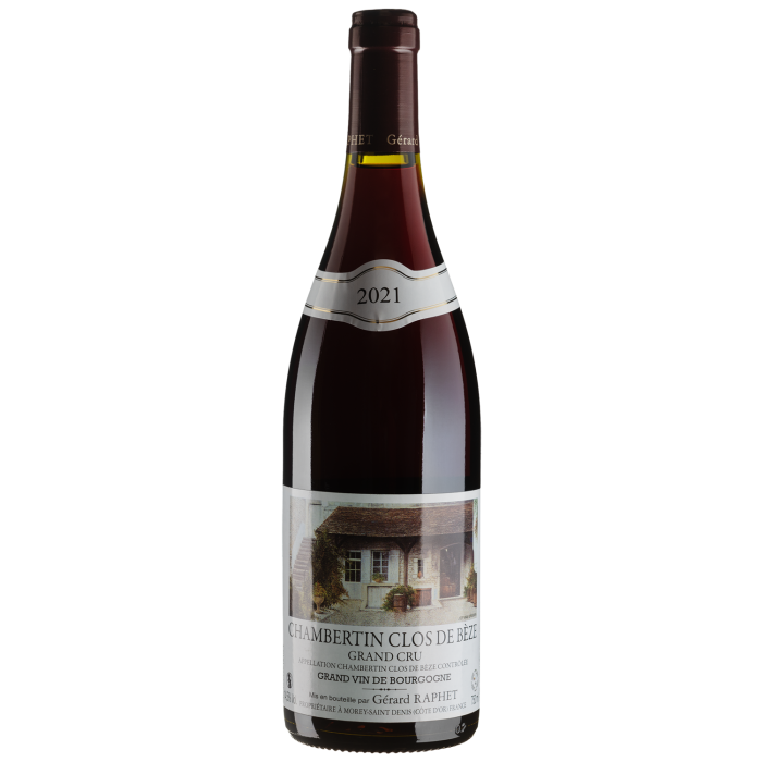 Вино Gerard Raphet Chambertin Clos de Beze / Шамбертен Кло де Без 2021, червоне сухе, 0.75 л