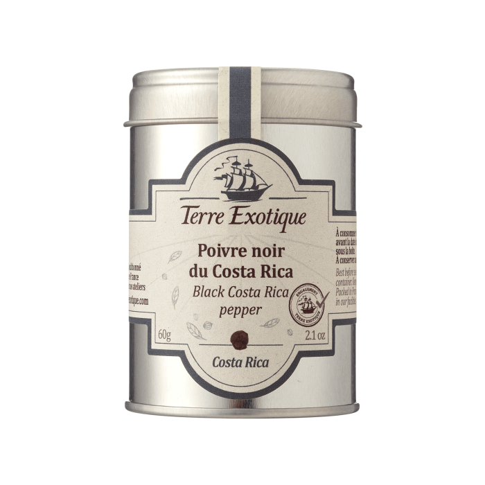 Перець чорний Коста-Ріка 60г, Terre Exotique