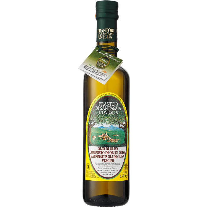 Олія оливкова (70% рафінована, 30% екстра верджин) 500мл, Frantoio di Sant'agata