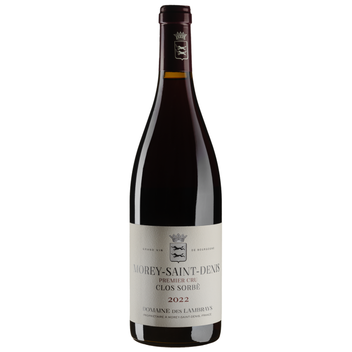 Вино Domaine des Lambrays Morey Saint Denis 1er Cru Clos Sorbe / Море Сан Дені Прем'єр Крю Кло Сорб 2022, червоне сухе, 0.75 л