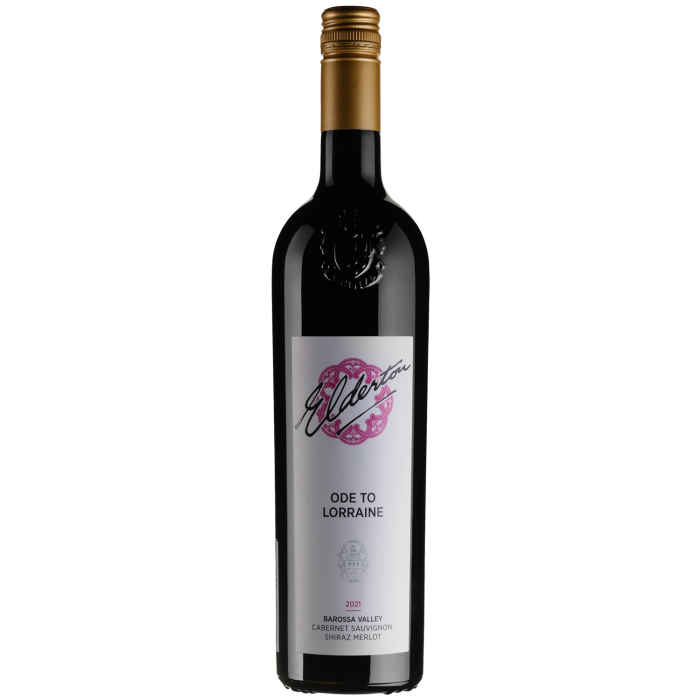 Вино Elderton Cabernet Sauvignon Shiraz Merlo Ode to Lorraine / Каберне Совіньйон Шираз Мерло Оде ту Лорейн 2021, червоне сухе, 0.75 л