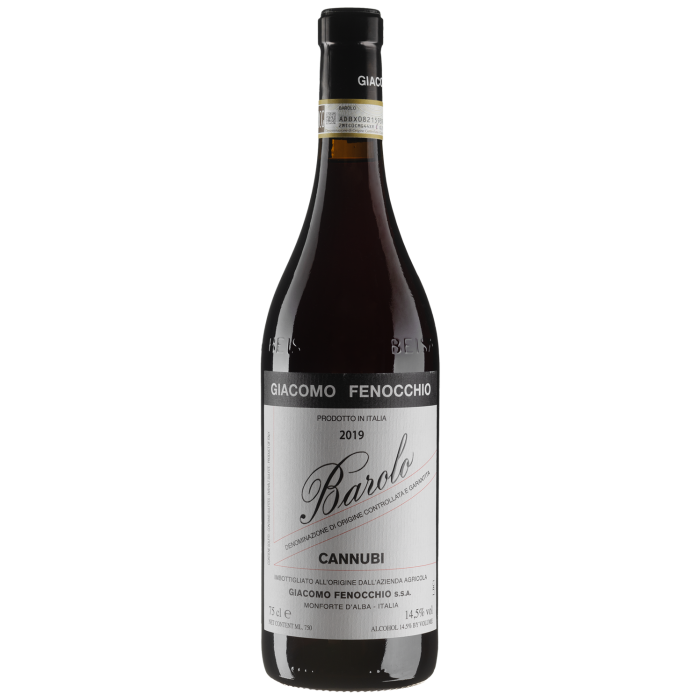Вино Giacomo Fenocchio Barolo Cannubi / Бароло Каннубі 2019, червоне сухе, 0.75 л