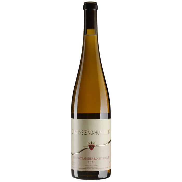 Вино Zind-Humbrecht Gewurztraminer Roche Roulee / Гевюрцтрамінер Рош Рулі 2021, біле сухе, 0.75 л