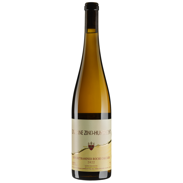 Вино Zind-Humbrecht Gewurztraminer Roche Calcaire / Гевюрцтрамінер Роше Калкер 2022, біле напівсолодке, 0.75 л