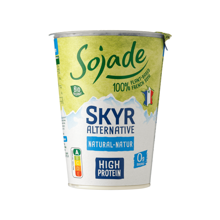 Продукт немолочний веганський органічний Скір 400г, Sojade
