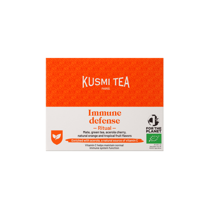 Суміш чаїв Імунний захист органічний 100г, Kusmi Tea Суміш чаїв Імунний захист органічний 100г, Kusmi Tea