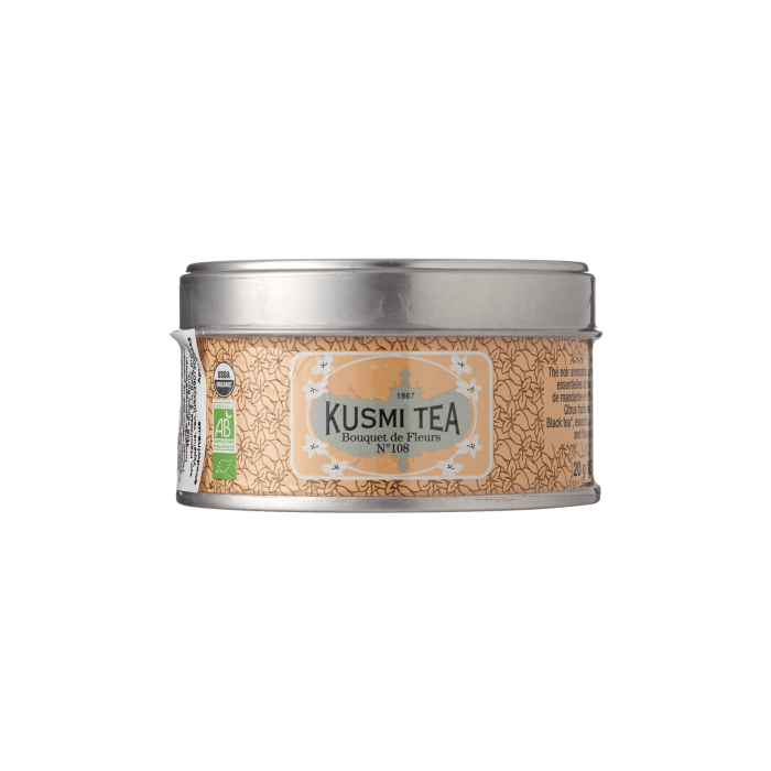 Чай чорний Букет квітів органічний 20г, Kusmi Tea
