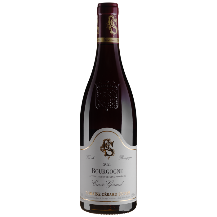 Вино Gerard Seguin Bourgogne Rouge Cuvee Gerard / Бургонь Руж Кюве Жерар 2023, червоне сухе, 0.75 л