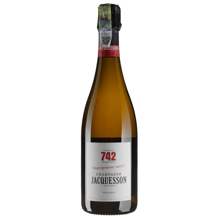 Шампанське Champagne Jacquesson Cuvee №742 DT / Кюве №742 ДТ, біле, 0.75 л