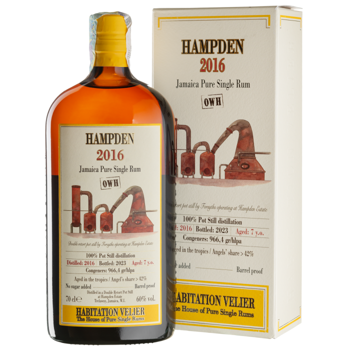 Ром Habitation Velier Hampden 7yo, 0.7 л