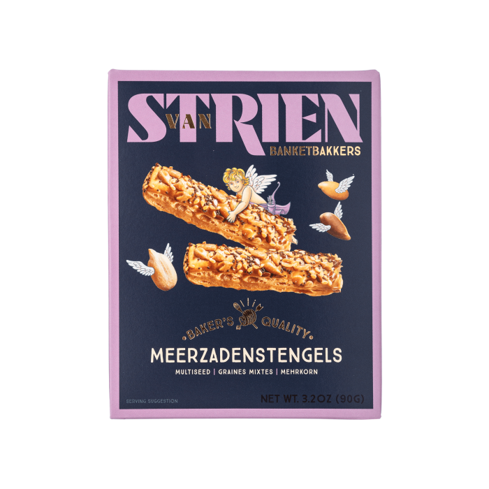 Печиво Соломка з кунжутом 90г, Van Strien Banketbakkers