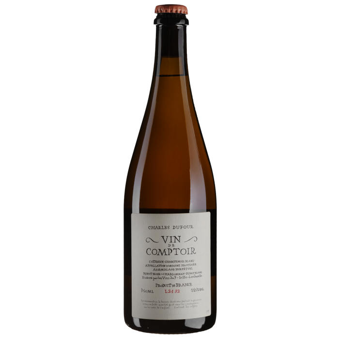 Вино Charles Dufour Coteaux Champenois Vin De Comptoir / Кото Шампенуа Він Де Комптуар, біле сухе, 0.75 л