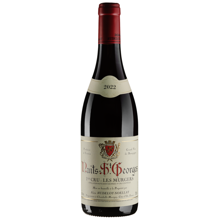 Вино Domaine Hudelot-Noellat Nuits-St-Georges 1er cru Les Murgers / Нюі-Сен-Жорж Прем'єр Крю Ле Мурже 2022, червоне сухе, 0.75 л