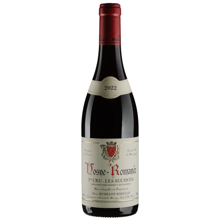 Вино Domaine Hudelot-Noellat Vosne Romanee 1er cru Les Suchots / Вон-Романе Прем'єр крю Ле Сушо 2022, червоне сухе, 0.75 л