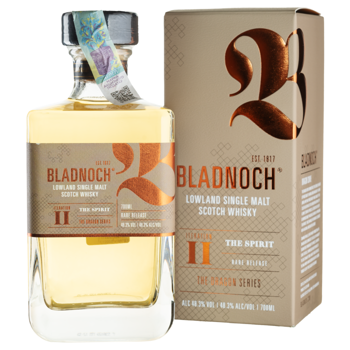 Віскі Bladnoch Dragon Series 2 (Bourbon Cask), gift box, 0.7 л