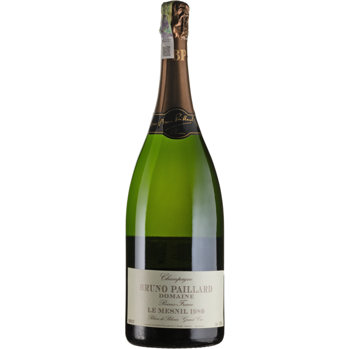 Шампанське Bruno Paillard Le Mesnil Blanc de Blancs Grand Cru / Ле Месніл Блан де Блан Гран Крю 1989, біле, 1.5 л Шампанське Bruno Paillard Le Mesnil Blanc de Blancs Grand Cru / Ле Месніл Блан де Блан Гран Крю 1989, біле, 1.5 л