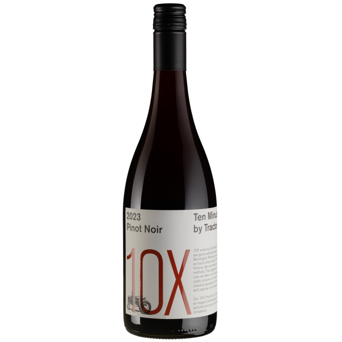 Вино Ten Minutes by Tractor 10Х Pinot Noir / 10Х Піно Нуар 2023, червоне сухе, 0.75 л