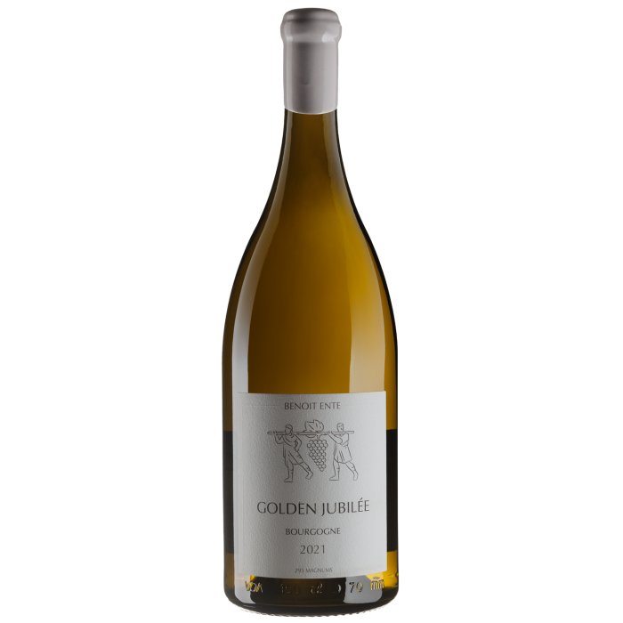 Вино Benoit Ente Bourgogne Chardonnay Golden Jubilee / Бургонь Шардоне Голден Джубілє 2021, біле сухе, 1.5 л