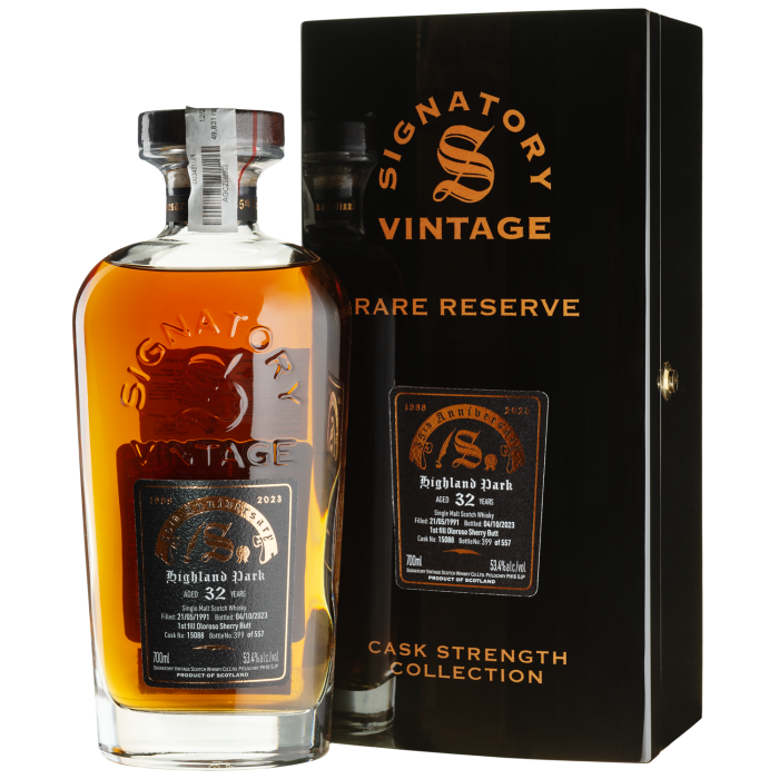 Віскі Signatory Highland Park 1991 1991, 0.7 л Віскі Signatory Highland Park 1991 1991, 0.7 л
