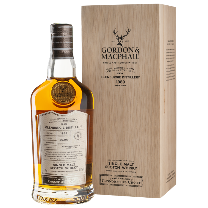 Віскі Gordon & MacPhail Glenburgie Connoisseurs Choice. gift box 1989, 0.7 л