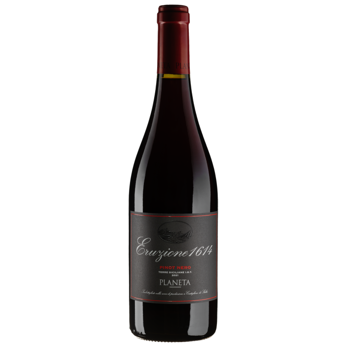 Вино Planeta Eruzione 1614 Pinot Nero / Еруціоне 1614 Піно Неро 2021, червоне сухе, 0.75 л Вино Planeta Eruzione 1614 Pinot Nero / Еруціоне 1614 Піно Неро 2021, червоне сухе, 0.75 л