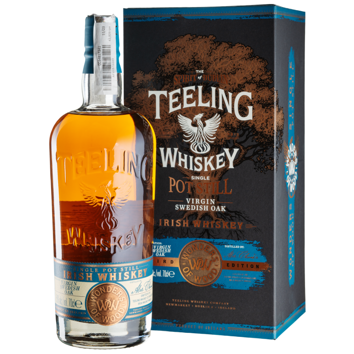 Віскі Teeling Wonders of Wood Virgin Swedish Oak, gift box, 0.7 л