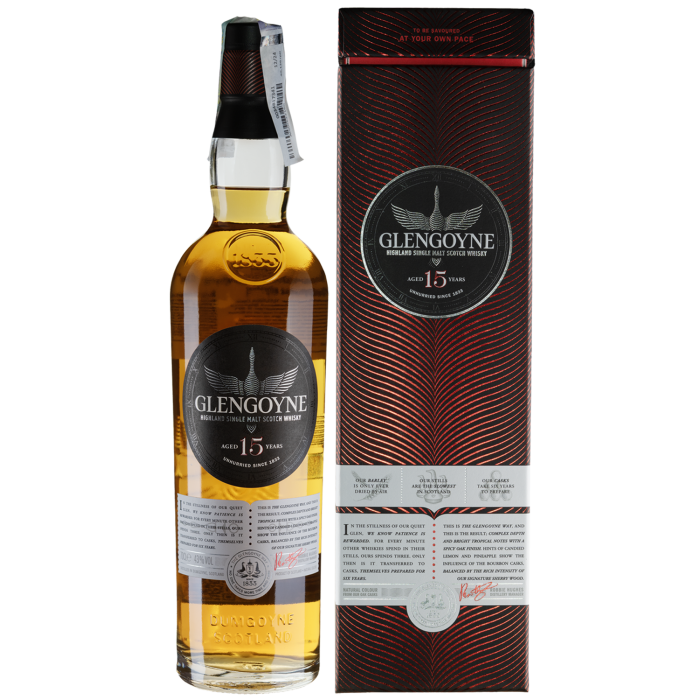 Віскі Glengoyne 15yo, gift box, 0.7 л