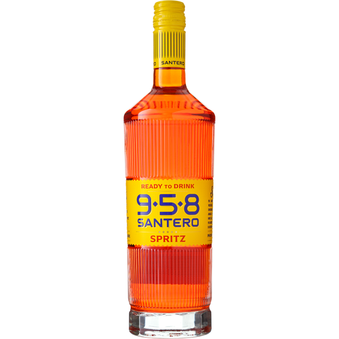 Ігристе Santero Spritz Ready To Drink Shiver bottle 958 / Коктейль ігристий винний Спрітц Реді Ту Дрінк Шивер боттл 958, 0.75 л