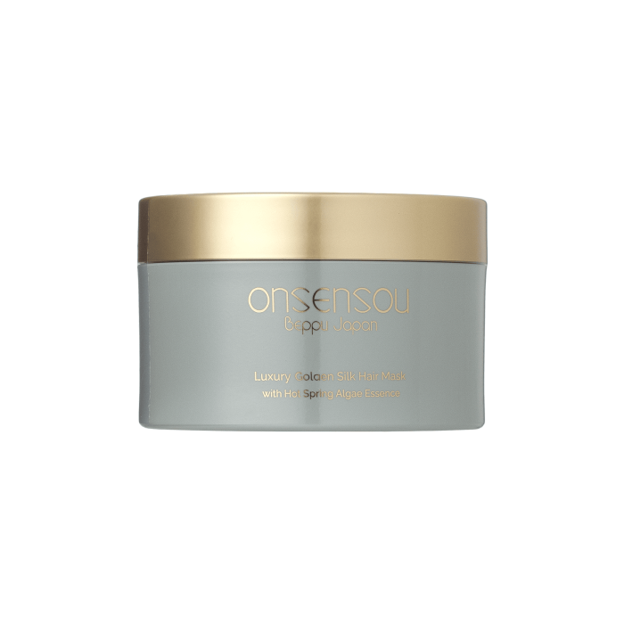 Маска для волосся відновлювальна 180г Golden Silk, Onsensou