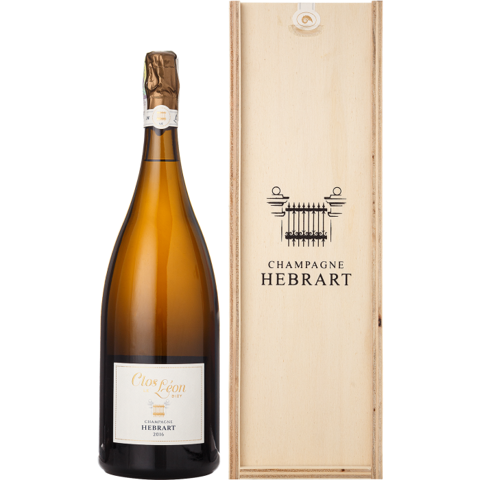 Шампанське Marc Hebrart Clos Le Leon Millesime 1er Cru / Кло Ле Леон Міллєзім Прем'єр Крю 2016, біле, 1.5 л