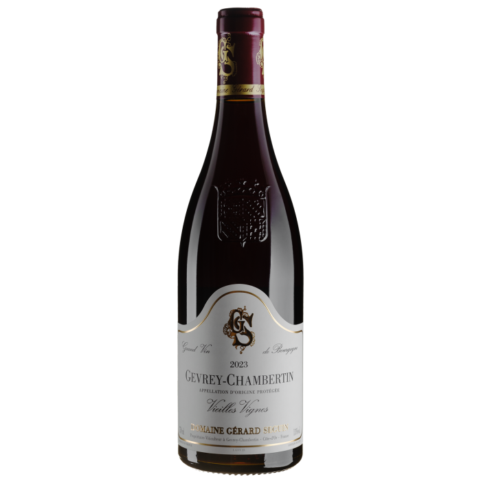 Вино Gerard Seguin Gevrey-Chambertin Vielles Vignes / Жевре-Шамбертен Вйєй Вінь 2023, червоне сухе, 0.75 л