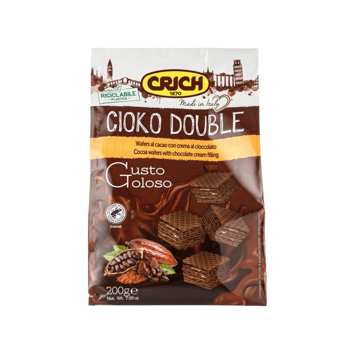 Вафлі з какао начинкою 200г, Crich Вафлі з какао начинкою 200г, Crich