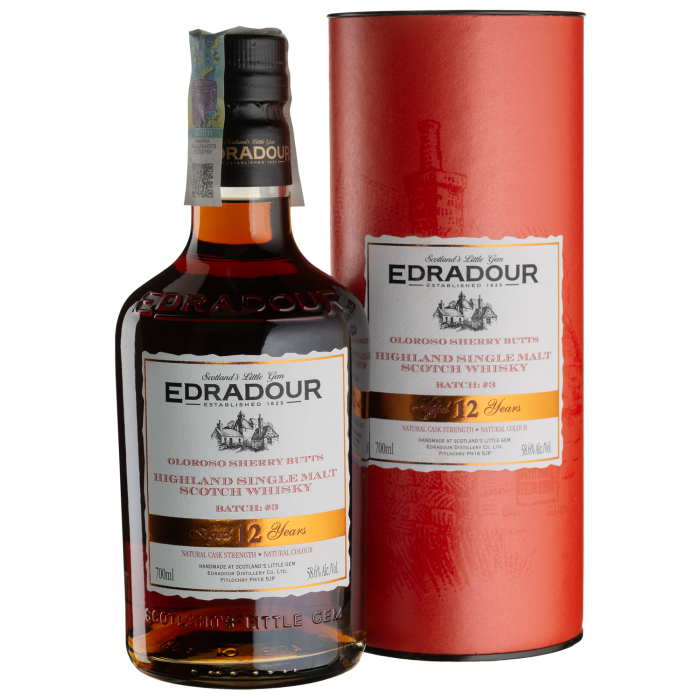 Віскі Edradour 12yo Cask Strength, 0.7 л