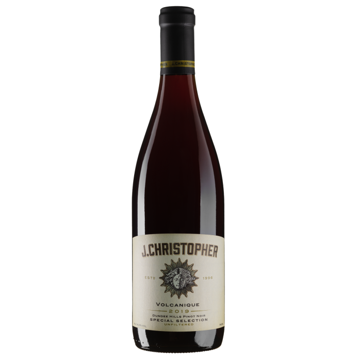 Вино J. Christopher Pinot Noir Volcanique / Піно Нуар Волканік 2019, червоне сухе, 0.75 л