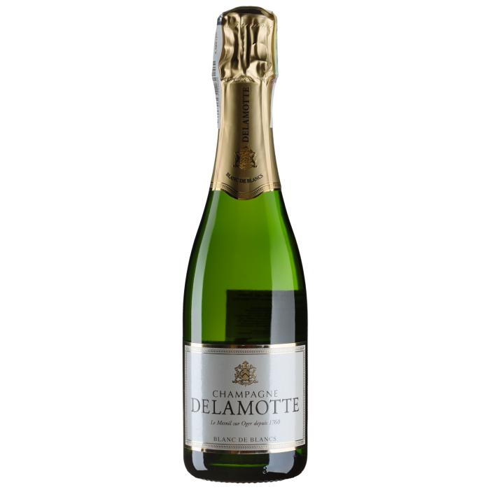 Шампанське Delamotte Brut Blanc de Blancs / Брют Блан де Блан, біле, 0.375 л Шампанське Delamotte Brut Blanc de Blancs / Брют Блан де Блан, біле, 0.375 л
